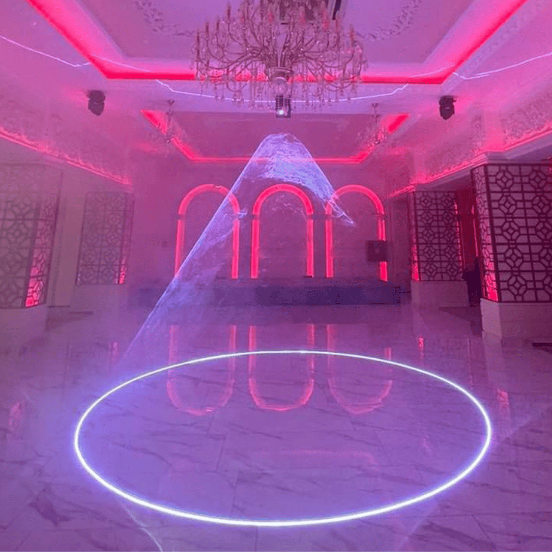 Laser dansul mirilor